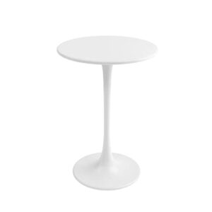 jamesdar kurv counter height table, white