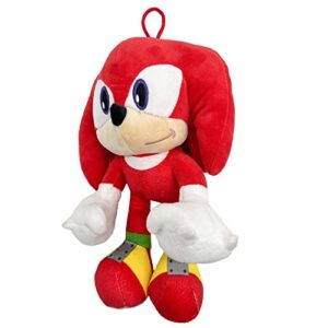 wiemsdoy Knuckles Plush Toy 12", The Hedgehog Toy Plush Figure Classic Hedgehog Plush Doll for Boys Girls Best Gift