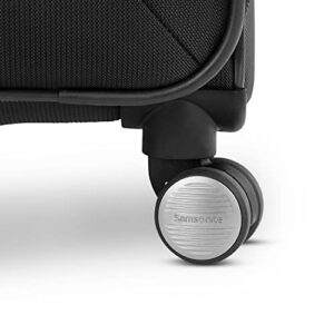 Samsonite Ascella 3.0 Softside Expandable Luggage, Black, Med EXP Spinner