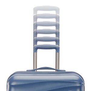 AMERICAN TOURISTER Cascade Hardside Expandable Luggage Wheels, Slate Blue, 24-Inch Spinner