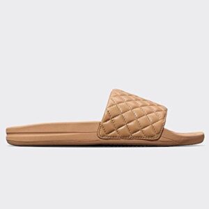 APL: Athletic Propulsion Labs Women's Lusso Slide, Tan, 8