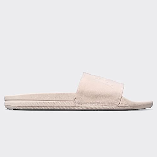 APL: Athletic Propulsion Labs Women's Techloom Velvet Slide, Creme, 7