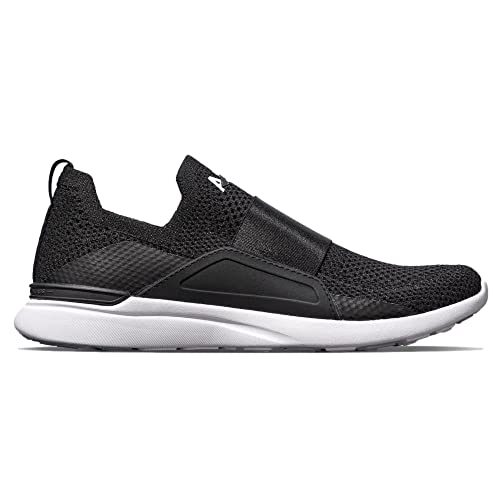 APL: Athletic Propulsion Labs Men's Techloom Bliss, Metallic Black/White, 10