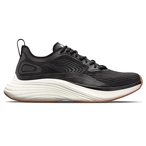 APL: Athletic Propulsion Labs Women's Streamline Sneakers, Black/White/Gum, 7.5