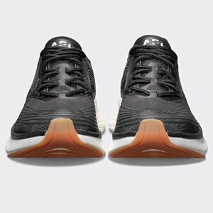 APL: Athletic Propulsion Labs Women's Streamline Sneakers, Black/White/Gum, 7.5