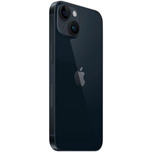 Apple iPhone 14, 256GB, Midnight - Unlocked (Renewed)