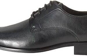 Amazon Essentials Men's Derby Shoe, Black, 10.5