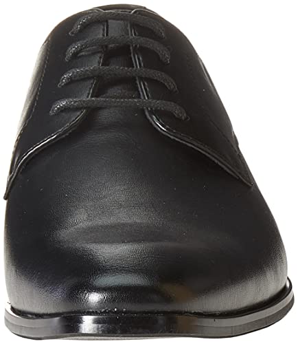 Amazon Essentials Men's Derby Shoe, Black, 10.5