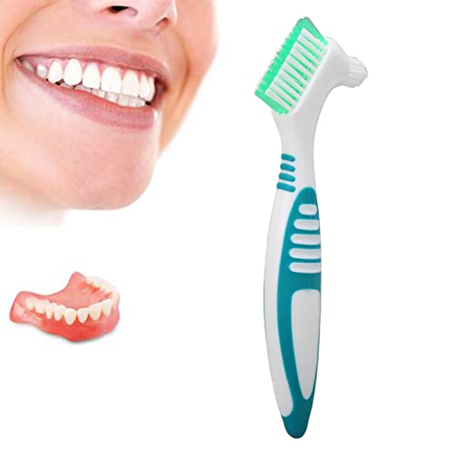 Denture Brush False Teeth Cleaning Brush Tooth Brush Denture Brush Plaque Removal Effective Cleaning Prevent Dental Calculus Safe Nontoxic False Teeth Toothbrush