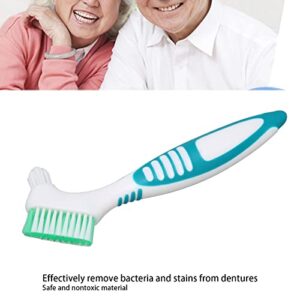 Denture Brush False Teeth Cleaning Brush Tooth Brush Denture Brush Plaque Removal Effective Cleaning Prevent Dental Calculus Safe Nontoxic False Teeth Toothbrush