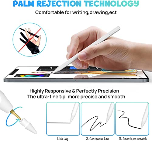 Stylus Pen for Tablet, for Touchable Monitor 11-12.9 inch White