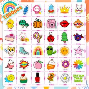 1000pcs Stickers Pack, Bulk Stickers for Teens, Adults, Waterproof Vinyl Stickers for Hyfroflask, Laptop, Cute Cool Sticker Pack for Teacher, Gift for Girls, Boys,