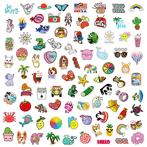 1000pcs Stickers Pack, Bulk Stickers for Teens, Adults, Waterproof Vinyl Stickers for Hyfroflask, Laptop, Cute Cool Sticker Pack for Teacher, Gift for Girls, Boys,