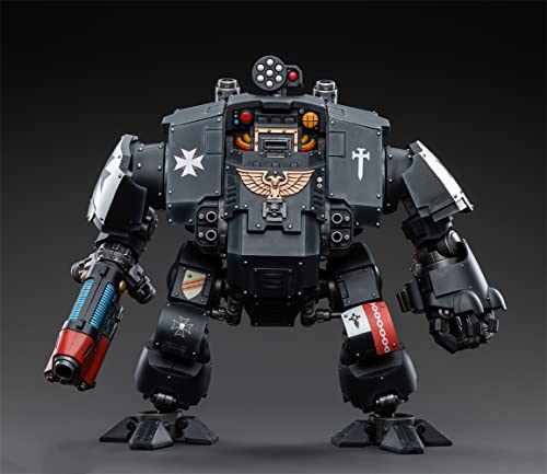 HiPlay JoyToy Warhammer 40K Black Templars Redemptor Dreadnought 1:18 Scale Collectible Action Figure