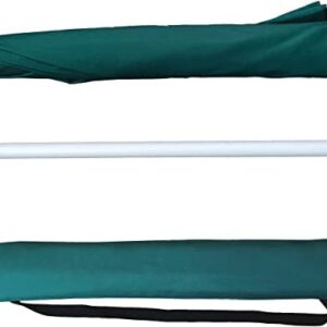 AMMSUN 6FT Portable Picnic Outdoor Canopy Sunshade Beach Umbrella with Tilt Function, Small Patio Umbrella - Portable Outdoor Sun Umbrella With UV50+ Protection,Beach Chair Umbrella 6' Green