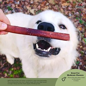 Redbarn Bully Sticks for Dogs - All Natural, Healthy Single Ingredient & Long-Lasting Dog Chew Treat Beef Rawhide Alternative 5-8'' Variety Pack Small and Large