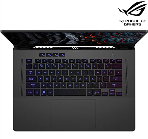 ASUS - ROG Zephyrus 15.6" WQHD 165Hz Gaming Laptop-AMD Ryzen 9 6900HS- NVIDIA GeForce RTX 3060-DDR5 Memory, PCIe SSD – with HDMI Cable (24GB RAM | 1TB PCIe SSD)