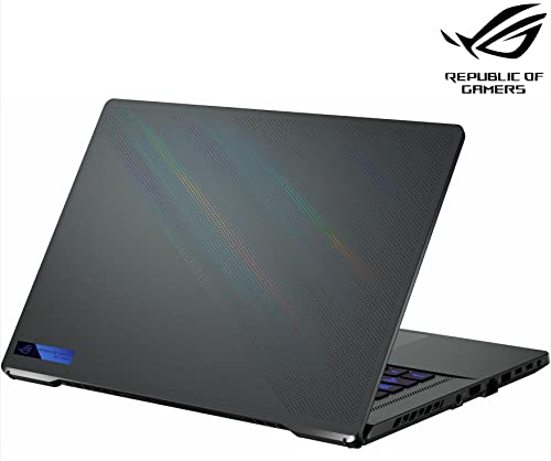 ASUS - ROG Zephyrus 15.6" WQHD 165Hz Gaming Laptop-AMD Ryzen 9 6900HS- NVIDIA GeForce RTX 3060-DDR5 Memory, PCIe 4.0 SSD – with HDMI Cable (16GB RAM | 512GB PCIe SSD)
