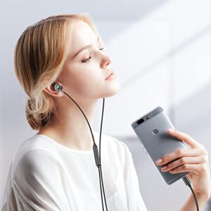 USB C Headphones with Mic for Samsung Tab S9 Google Pixel 7 Pro 6A 6, USB Type C Earbuds Wired Noise Canceling in-Ear Earphones for Galaxy Z Flip 5 4 3 S23 S22 S21 Oneplus 11 10 9 8 iPad Pro Air Mini