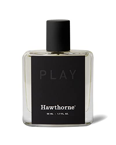 Hawthorne Warm and Aromatic Play Cologne. Winner of GQ's 2022 Best New Fragrance. A Modern Men's Woody Scent. Lavender, Bergamot, Tonka, and Cedar Notes. 1.7 Fl Oz.