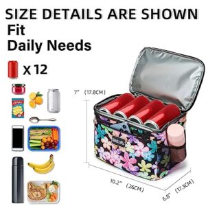 BEIMILY Insulated Lunch Bag for Women,Soft cooler bag,Reusable Lunch Box,Leakproof Cooler Tote Bag with Adjustable Shoulder Strap