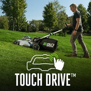 EGO Power+ LM2135SP 21-Inch Select Cut Lawn Mower with Touch Drive Self-Propelled Technology 7.5Ah Battery and Rapid Charger Included (Renewed)