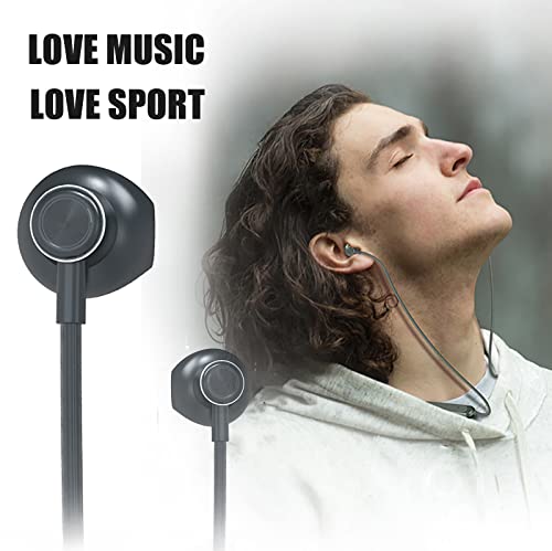 ESSONIO Neckband Bluetooth Headphones Bluetooth Headphones Wireless air Neckband Bluetooth Headphones with HD Microphone and Noise Reduction Headphones for Sport