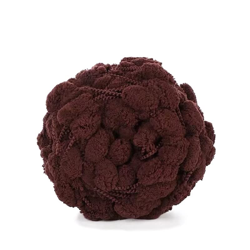 ENUDKON Big Ball Coarse Yarn Rug Supplies Mats Bag Cushion Hand-Knitting Thread Sweet Soft Wool Crochet Yarn Big Ball Yarn (Color : 24)