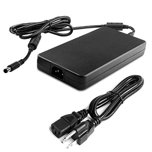 240W Alienware Laptop Charger GA240PE1-00 fit for Dell Alienware M15 17 15 R3 R4 R5 R2 13 M17 X51 M17X M18X G5 G7 Precision 7710 7540 M6400 M6500 M6700 M6800 J211H Laptop Adapter Power Cord