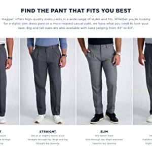 Haggar Men's Smart Wash Performance Slim Fit Suit Separates-Pants & Jackets, Light Grey-Pant, 33W x 32L