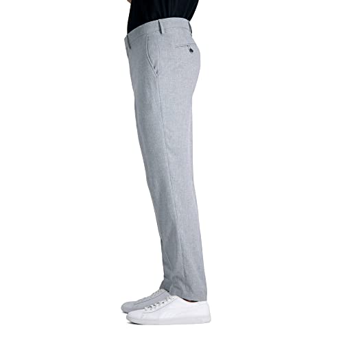 Haggar Men's Smart Wash Performance Slim Fit Suit Separates-Pants & Jackets, Light Grey-Pant, 33W x 32L