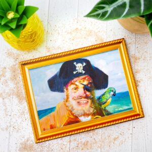 SpongeBob SquarePants Captain Painty the Pirate Canvas Wall Art Print Hanging Sign