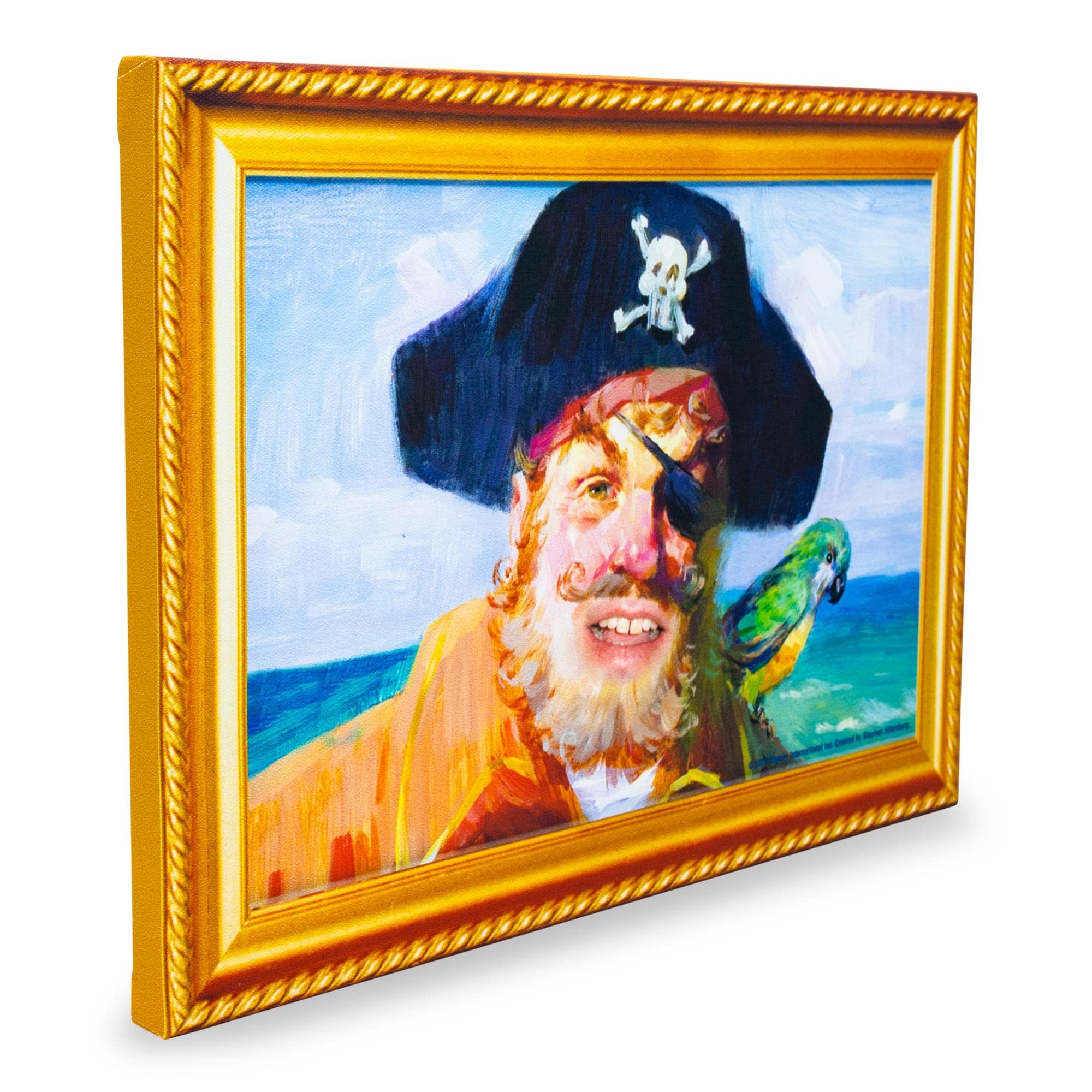 SpongeBob SquarePants Captain Painty the Pirate Canvas Wall Art Print Hanging Sign