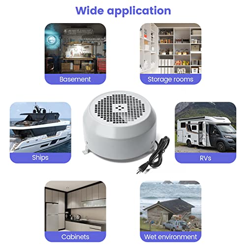 Briidea Air Dryer Made by Durable Material, Suitable for Ships, RVs, Storage Rooms