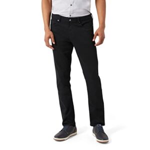 DKNY Men's Pants - 5 Pocket Pants for Men | Stretch Casual Pants for Men Slim Fit Pants - Mens Performance Pants | Comfortable Slim Fit Work Pants for Men | Stretch Cotton Travel Pants for Men Black