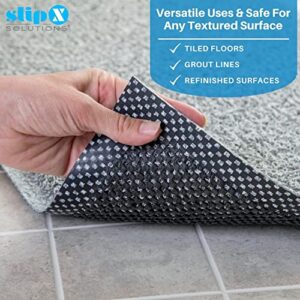 SlipX Solutions Universal Cushioned Shower Pad for Textured, Refinished Surfaces | Treated to Prevent Odor, Growth | Anti-Slip Backing, No Suction Cups, Water Flows Right Through | 17" x 29.5"