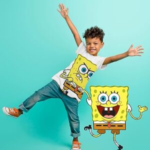 Nickelodeon Spongebob Square Pants Shirts for Boys (3-Pack) KidsGraphic Tshirt for Toddler & Up - 10 Wh/Bk/YEL SS