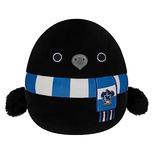 Squishmallows Original Harry Potter 10-Inch Ravenclaw Raven Plush - Medium-Sized Ultrasoft Official Jazwares Plush