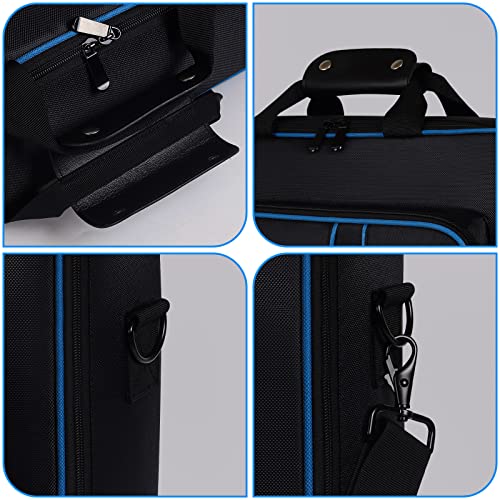 Alltripal Carrying Case Compatible with PlayStation 5 Console, Case Travel Bag & Protective Shoulder Storage Bag for PS5 Disc/Digital Edition Headset/Controller/Stand/Game Cards & Accessories