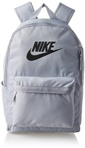 nike heritage backpack - 2.0 (wolf gray black)