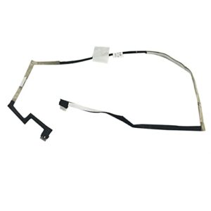 Huasheng Suda LCD LED Display Light Cable Replacement for Dell Alienware Area-51M R2 FDQ70 DC02003M300 015G5P