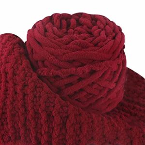 100g/ball chenille velvet yarn cotton baby wool diy hand knitted sweater knitting wool thick warm crochet knitting yarns