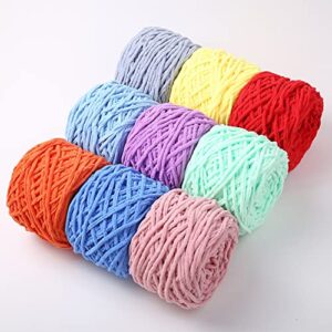 100g/ball Chenille Velvet Yarn Cotton Baby Wool DIY Hand Knitted Sweater Knitting Wool Thick Warm Crochet Knitting Yarns