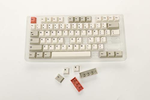 KOKOYAKA Dye Sublimation Keycaps | Cherry Profile for Custom Merchanical Keyboard | 139 Keys (9009)