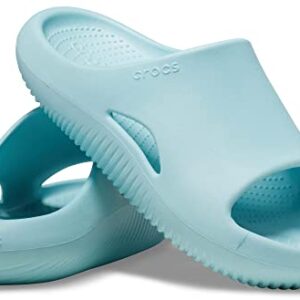 Crocs Unisex Mellow Slides Sandal, Pure Water, 4 US Men