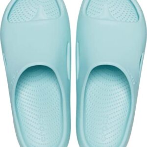 Crocs Unisex Mellow Slides Sandal, Pure Water, 4 US Men