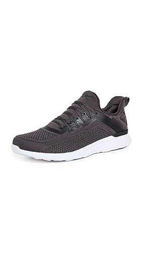 APL: Athletic Propulsion Labs Men's Techloom Tracer Sneakers, Anthracite/White, 9.5 Medium US