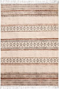 casavani rag rug collection geometrict rug - black and gray, handmade boho stripe cotton, ideal for high traffic area in entryway living room bedroom bathroom 4x15 feet runner