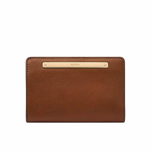 Fossil Women's Liza Leather Wallet Multifunction, Brown (Model: SL7986G200)