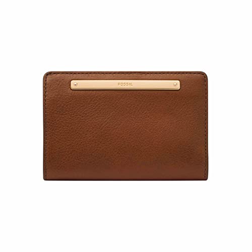 Fossil Women's Liza Leather Wallet Multifunction, Brown (Model: SL7986G200)